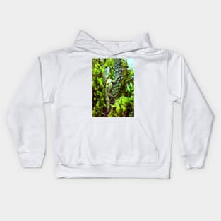 Frilled-necked lizard Kids Hoodie